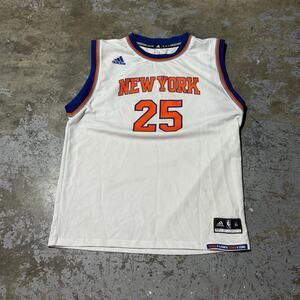 Adidas Derrick Rose 25 NBA New York Knicks Basketball Jersey Youth XL 18/20